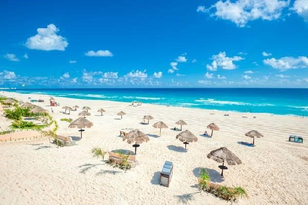 Playa en Cancún