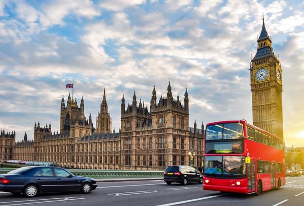 Atardecer en Londres