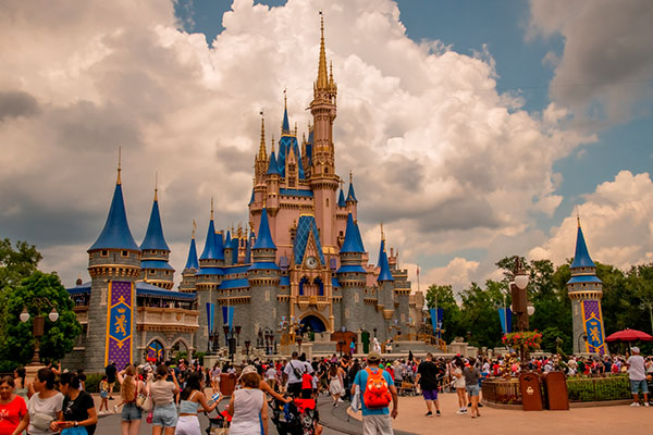 Walt Disney World Magic Kingdom en Florida, EE. UU.