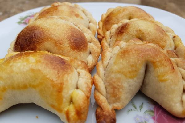 imagem de empanadas, comida típica da Bolívia