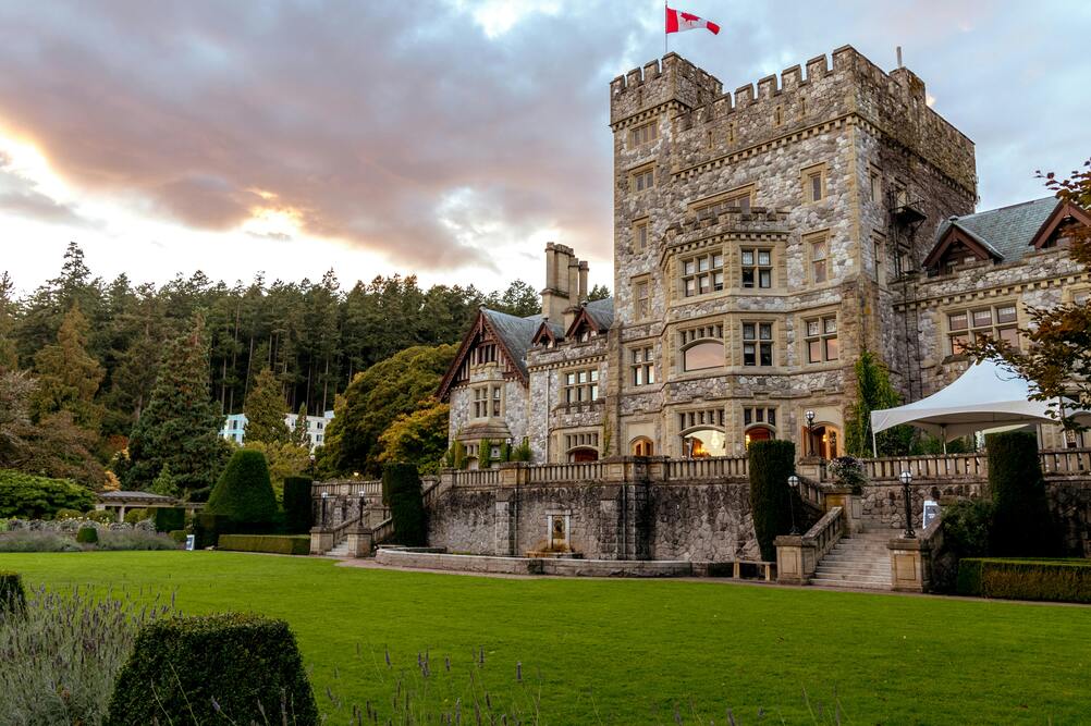 Imagem do Castelo de Hatley, em artigo de blog que fala sobre o visto para o Canadá

