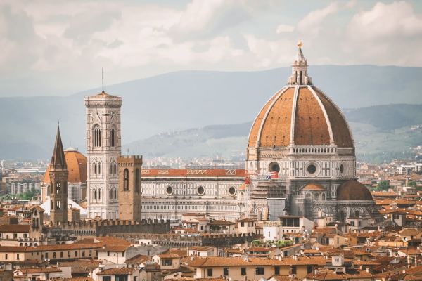 imagem de Florença, uma das cidades da Itália que mais recebem turistas