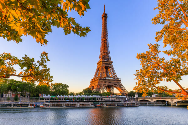 Torre Eiffel en Paris.