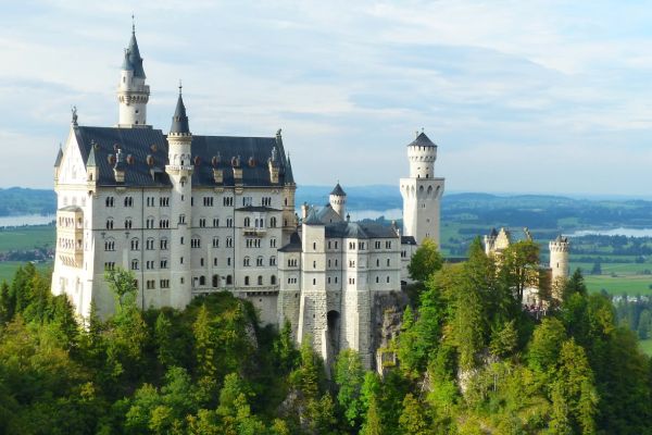 região dos Castelos, na Alemanha, é uma das rotas turísticas mais conhecidas no mapa da Europa