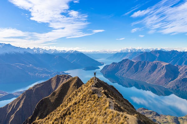 Roy's Peak Lake Wanaka Nueva Zelanda