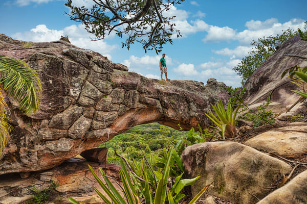 Cerro Arco en Tobati en Paraguay.