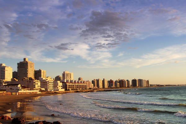 Vista parcial de Punta Del Este, Uruguay