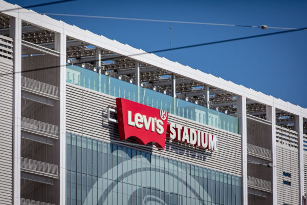 Fachada del Levi's Stadium, donde Paraguay jugará dos partidos del Mundial 2026.