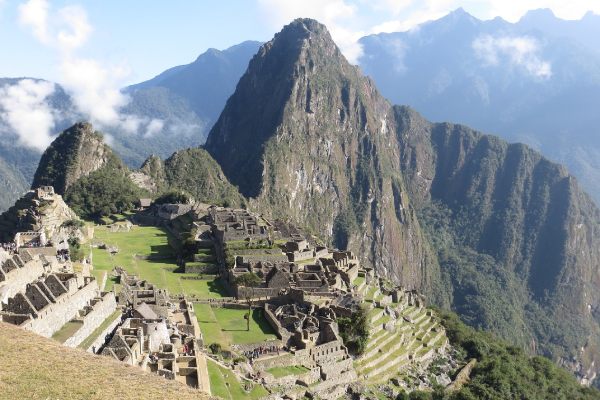 imagem de Machu Picchu, no Peru, um dos destinos mais populares de viagem para América do Sul