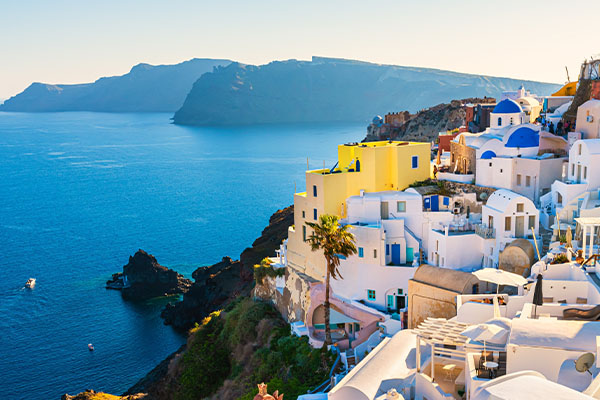 Ciudad de Oya, Isla de Santorini, Grecia