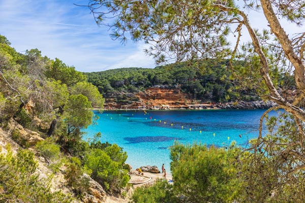 Playa en Ibiza