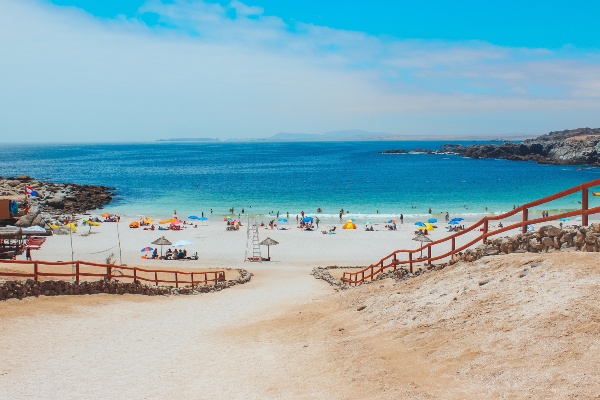 Playa La Virgen, Atacama Chile