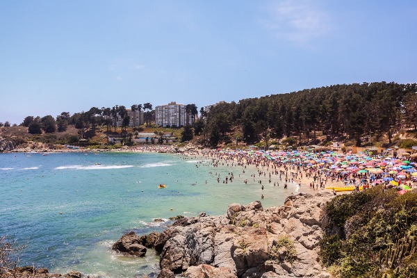 Playa El Canelo, Algarrobo, Chile