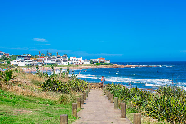Vista de Playa Brava, Uruguay