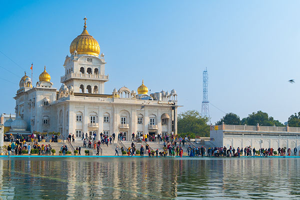 Gurdwara Bangla Sahib, templo sij en Delhi, India