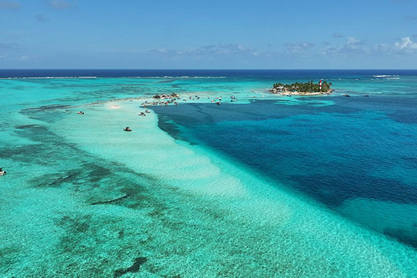 Imagen de la isla de San Andrés