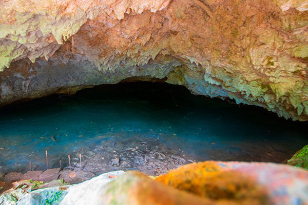 Imagen de la Cueva Morgan en la isla de San Andrés