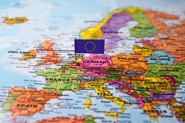 Mapa con los países que conforman el espacio Schengen y pueden requerir o no la visa Schengen